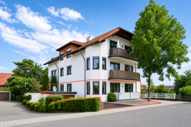 Hauptbild Großzügige Erdgeschosswohnung mit Garage und Stellplatz